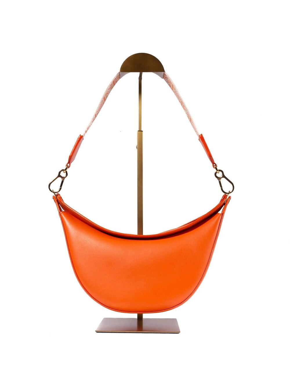 Orange Loewe Hobo Puzzle Edge Bag